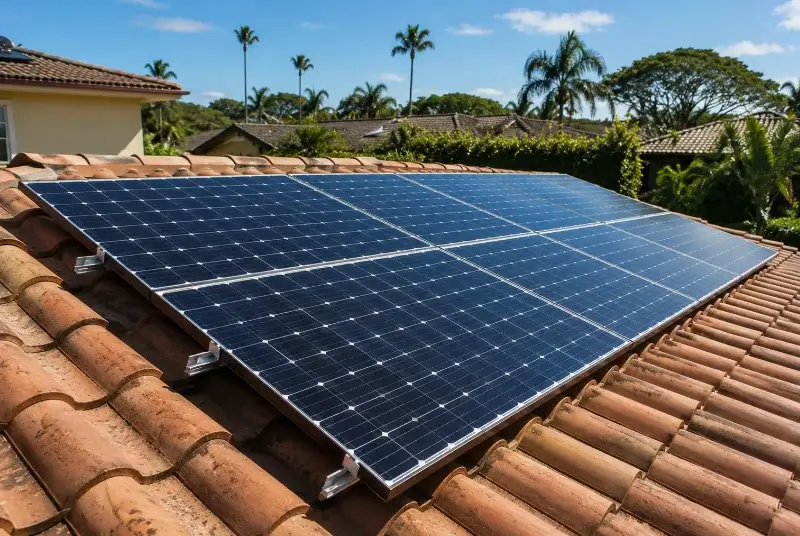 Installation de panneaux solaires à Saumur